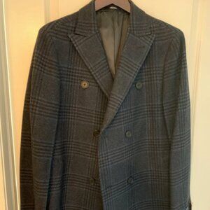 Mens wool blazer jacket